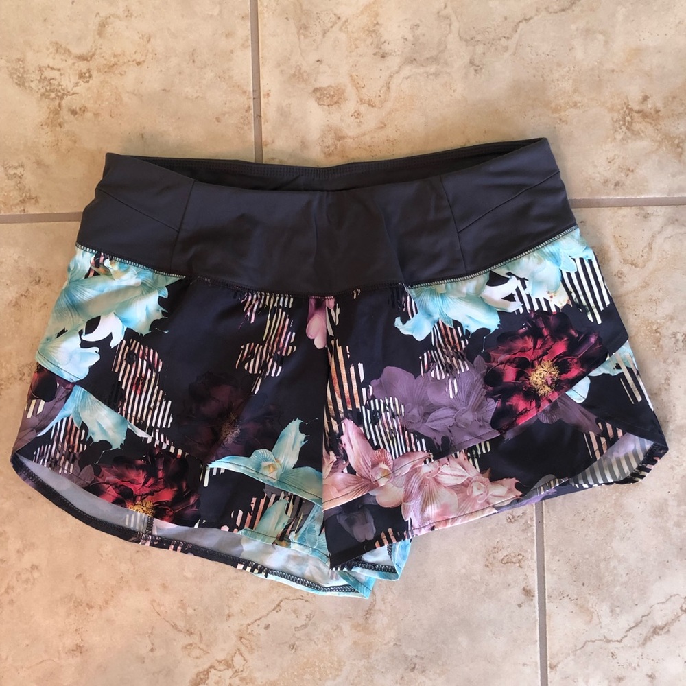 CALIA floral athletic shorts size small